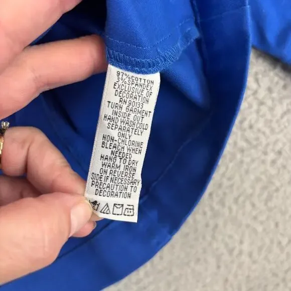 BOB MACKIE Jacket Large Artsy Embroidered Floral Full Zip Pocket Lightweight - Picture 7 of 11